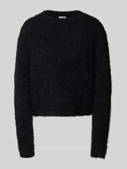 Noisy may Trui met ronde hals NMSASSY L S O-NECK KNIT FWD NOOS
