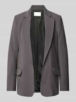 Jake*s Collection Blazer in effen design met paspelzakken
