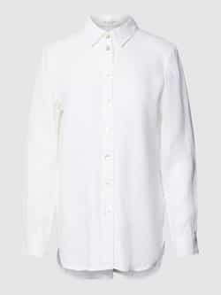 Christian Berg Woman Linnen blouse met platte kraag
