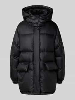 Marc O'Polo DENIM Lange oversized donsjas met afneembare capuchon