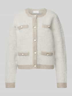 NEO NOIR Cardigan met sierknopen model 'Vivia'