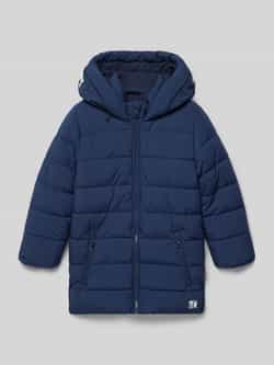 s.Oliver RED LABEL Regular fit gewatteerd jack met ritssluitingdetail met label