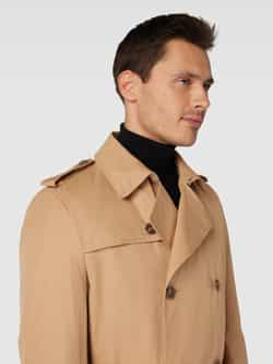 Boss Trenchcoat met strikceintuur model 'Hyde'