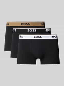 Boss Regular fit boxershort van een mix van katoen en elastaan in een set van 3 stuks