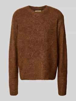WOODBIRD Loose fit gebreide pullover met wol model 'Kurt'