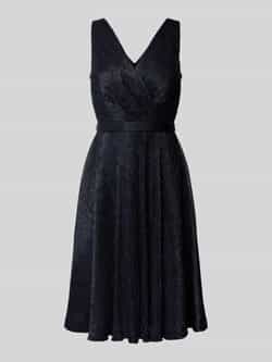 TROYDEN COLLECTION Cocktailjurk in wikkellook