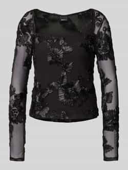 Gina Tricot Shirt met lange mouwen en vierkante hals