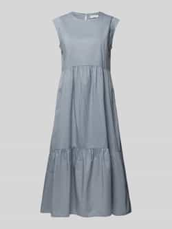 Marc O'Polo Gelaagde jurk gevormd Blue Dames