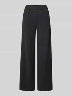 Zero Stoffen broek met achterzakken