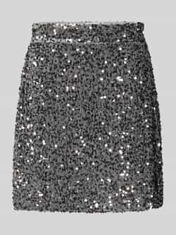 Vila High waist minirok met pailletten model 'FAITH'