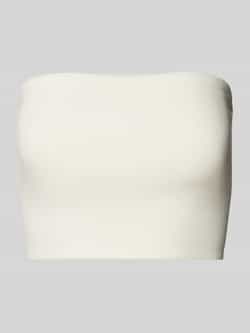 ORGANIC BASICS Korte bandeau-top met elastische band