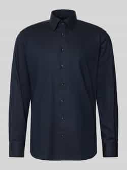 Eterna Modern fit zakelijk overhemd met knoopsluiting