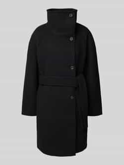 Calvin Klein Womenswear Wollen jas met opstaande kraag