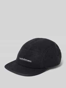 Peak Performance Baseballpet in fleecelook met logostitching