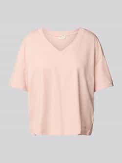 Tom Tailor Denim Boxy fit T-shirt van puur katoen