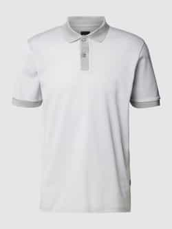 Boss Poloshirt met structuurmotief model 'Parlay'