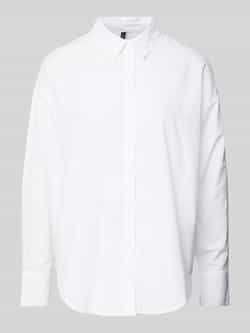 Vero Moda Oversized overhemdblouse van katoenmix model 'FANNI'