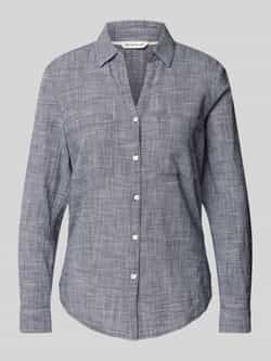 Tom Tailor Blouse met lange mouwen met borstzak