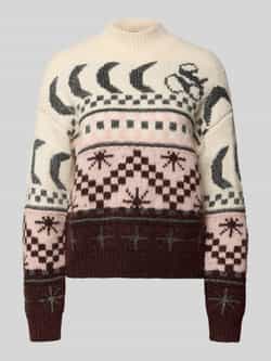 Scotch & Soda Gebreide pullover met ribboorden