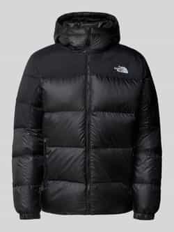 The North Face Gewatteerd jack met labelstitching