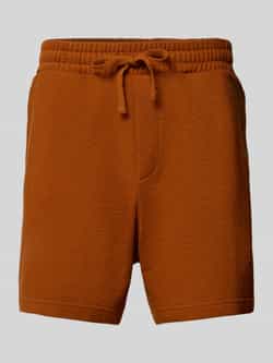Strellson Regular fit korte broek van puur katoen