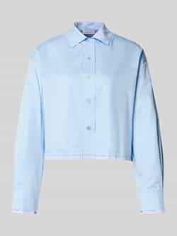 Rich & Royal Korte overhemdblouse in laagjeslook