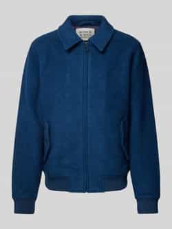 Scotch & Soda Sweater Scotch & Soda Bomberjack Wool Blend Royal Blauw