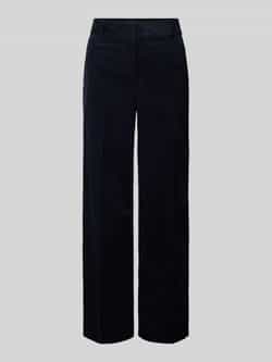 Tom Tailor Wide leg marlenebroek van katoenmix