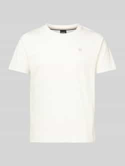 Boss T-shirt met labelstitching