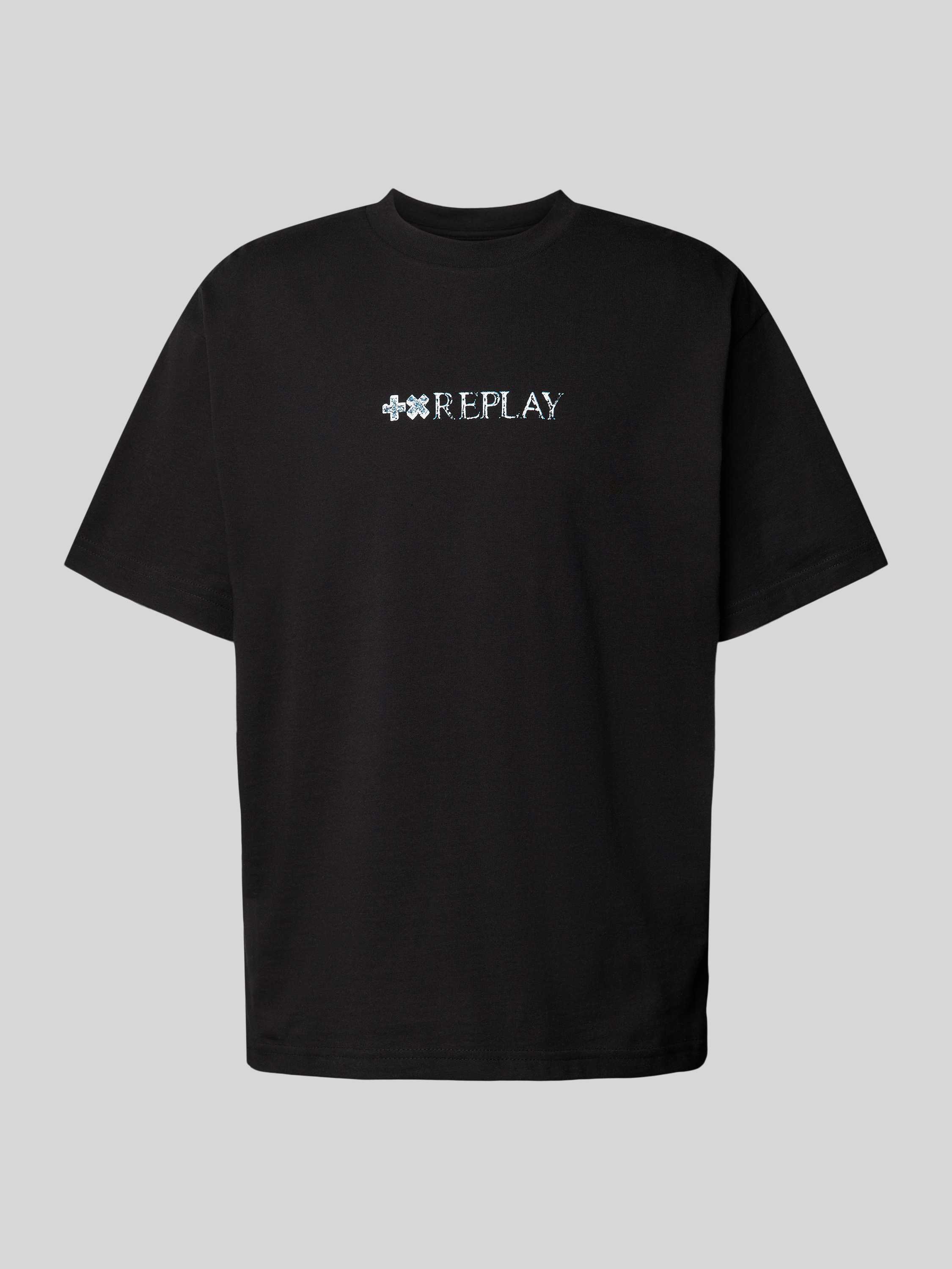 Replay T-shirt met labelprint model 'Martin Garrix'