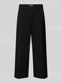 MORE & MORE Wide fit pantalon van viscosemix met elastische band