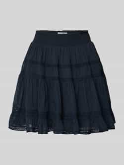 NEO NOIR Minirok met gehaakt kant model 'Callia'