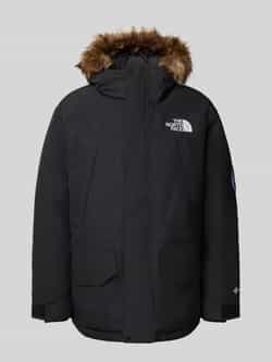 The North Face Parka met klepzakken en blinde ritssluiting