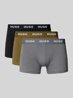 HUGO Boxershort van katoenmix in set van 3