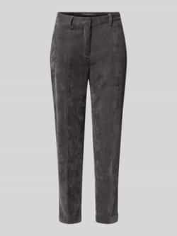 CAMBIO Corduroy broek met persplooien model 'KRYSTAL'