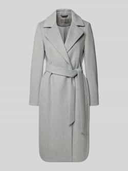 Christian Berg Woman Selection Loose fit lange jas met wol