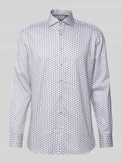 Eterna Modern fit zakelijk overhemd van katoen met kentkraag