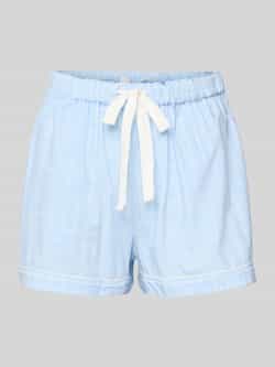 CCDK Copenhagen Regular fit korte pyjamabroek met tunnelkoord model 'Katrina'