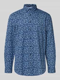 Christian Berg Men Vrijetijdsoverhemd met knoopsluiting