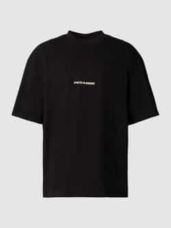 Pegador Colne Logo Oversized Tee Vintage T-shirts Kleding washed onyx black maat: XL beschikbare maaten:XS S M L XL