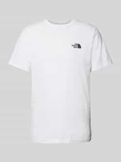 The North Face T-shirt met labelprint model 'SIMPLE DOME'