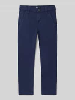 S.Oliver RED LABEL Slim fit chino van katoenmix