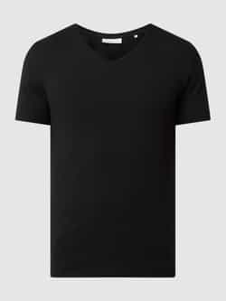Casual friday T-shirt met stretch model 'Lincoln'