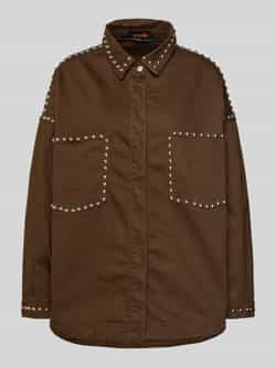Miss goodlife Relaxed fit jeansblouse met studs model 'Studs'