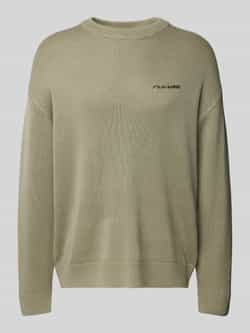 Pegador Oversized gebreide pullover met labelstitching