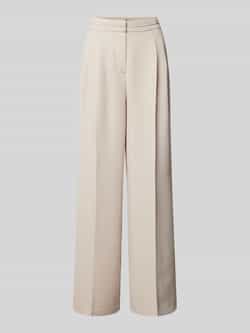 MORE & MORE Straight leg stoffen broek met elastische band