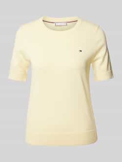 Tommy Hilfiger Gebreid shirt met logostitching