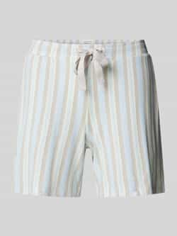 Schiesser Regular fit korte pyjamabroek met tunnelkoord model 'Mix+Relax'