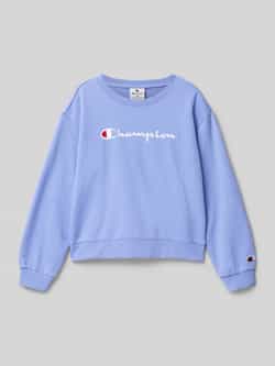 Champion Sweatshirt met labelstitching