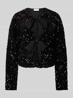 Vila Regular fit jack met strikdetail model 'ARIA'